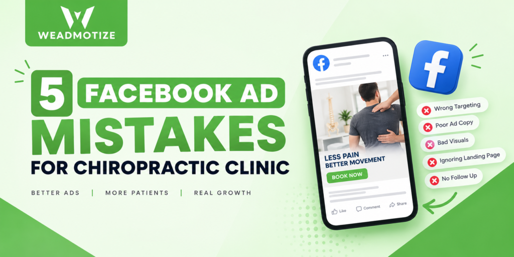 5 Facebook Ad Mistakes Killing Your Chiro Clinic ROI